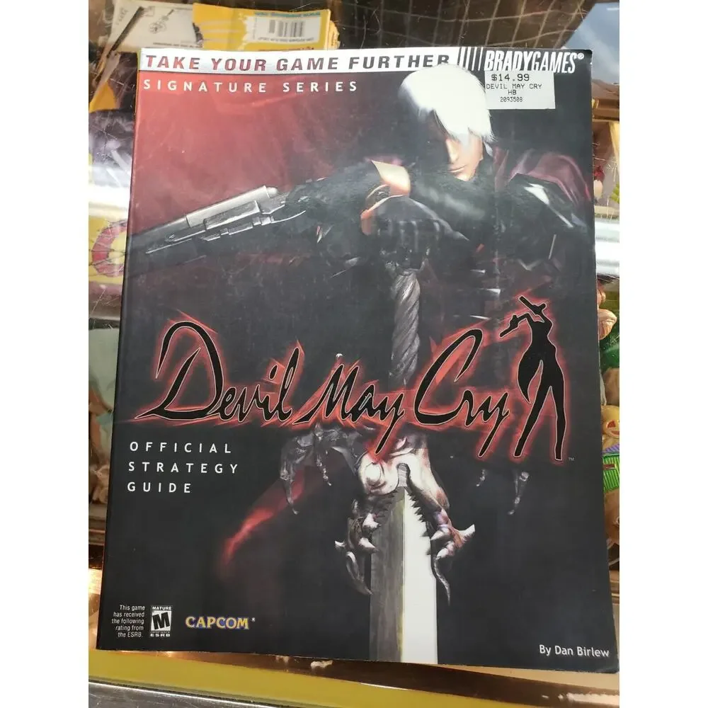 Brady Games Official Strategy Guide For Devil May Cry 2001 Signature Series